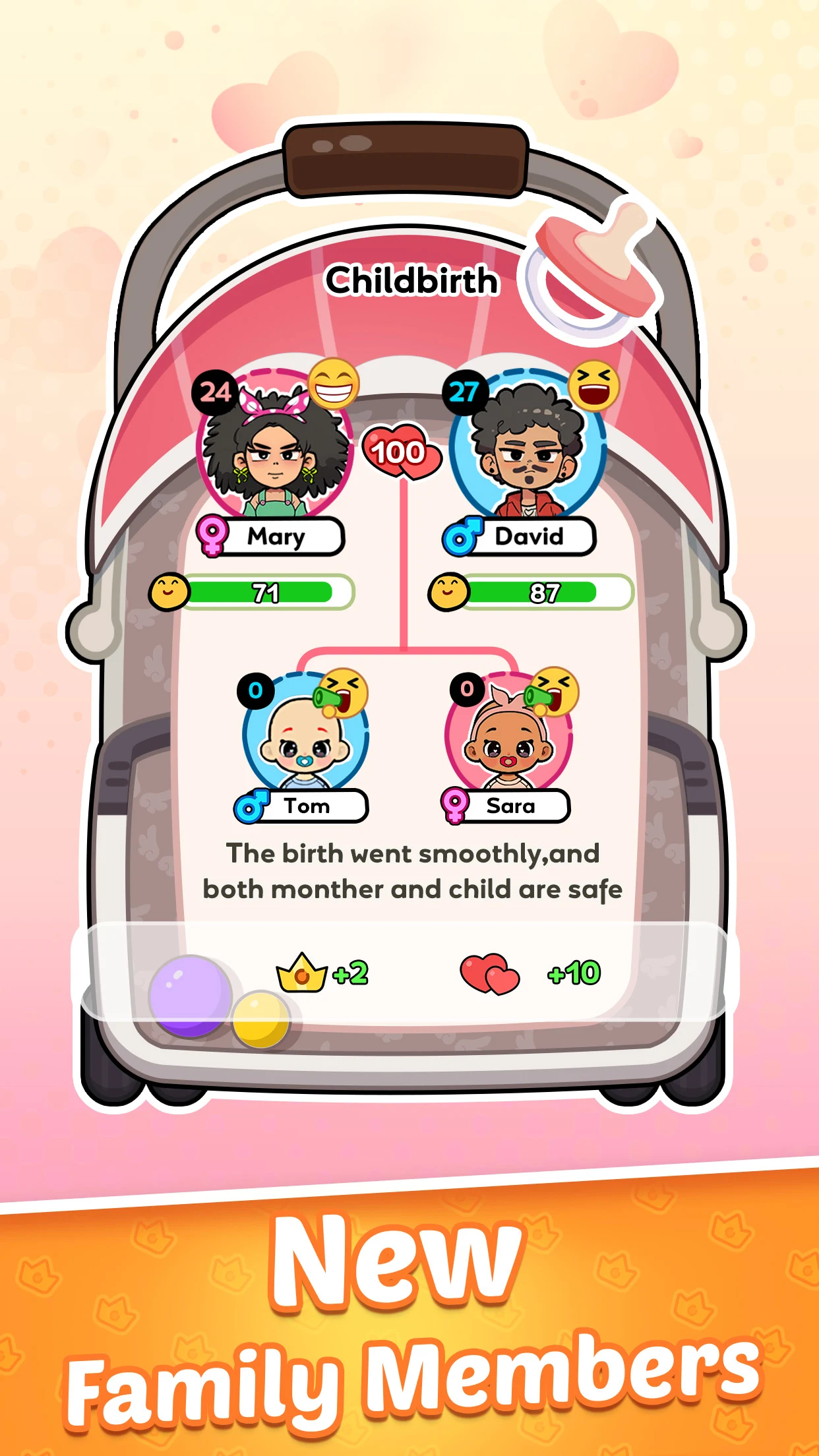 Family Go! - Lifetime Sim game screenshot